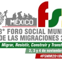 Participate to the World Social Forum on Migrations 2018 in Mexico